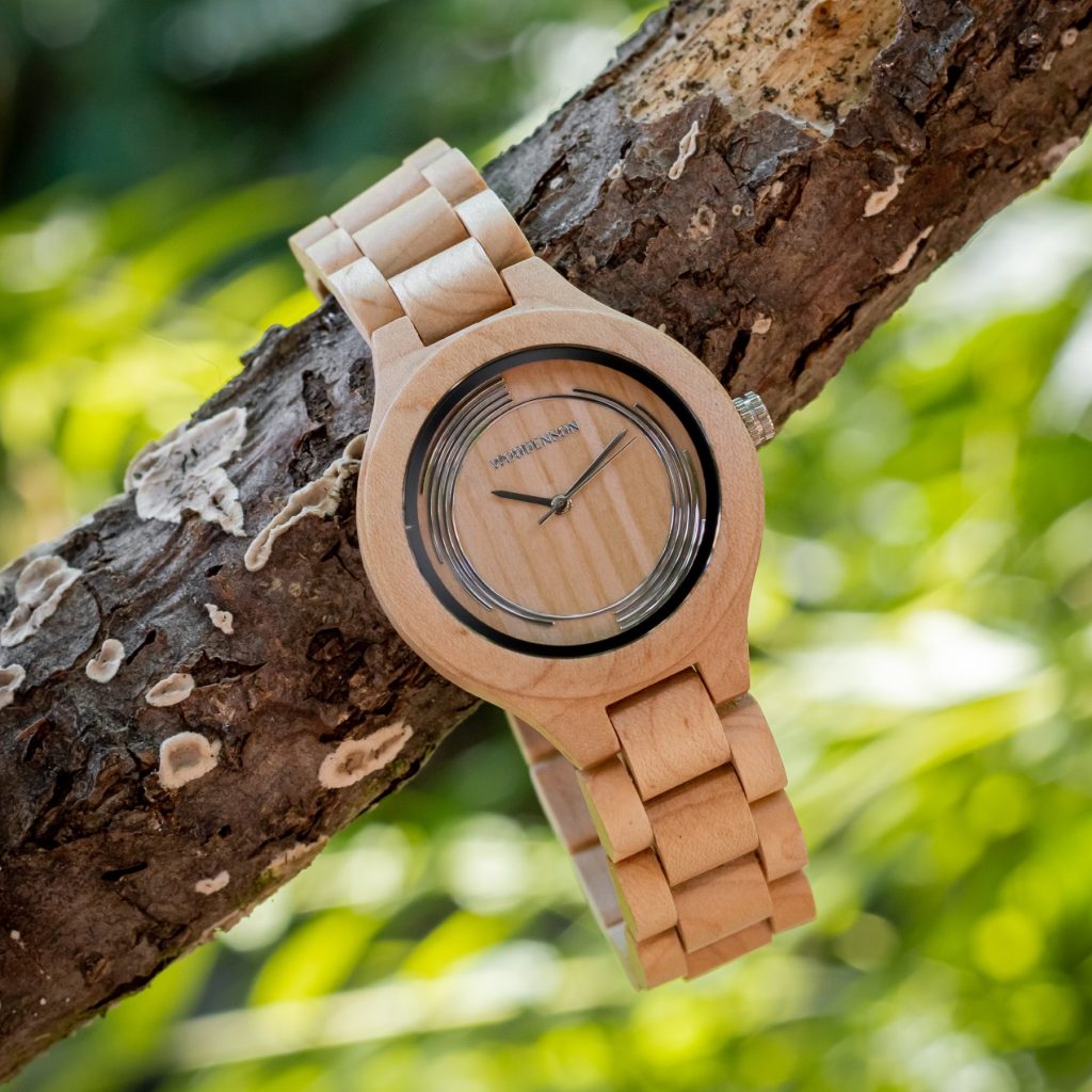 Relojes De Madera Natural Woodenson Tienda Oficial